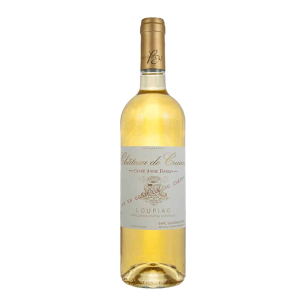 Vignobles Lacoste Château de Cranne Cuvée Annie Darras Loupiac