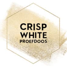 Crisp white proefdoos