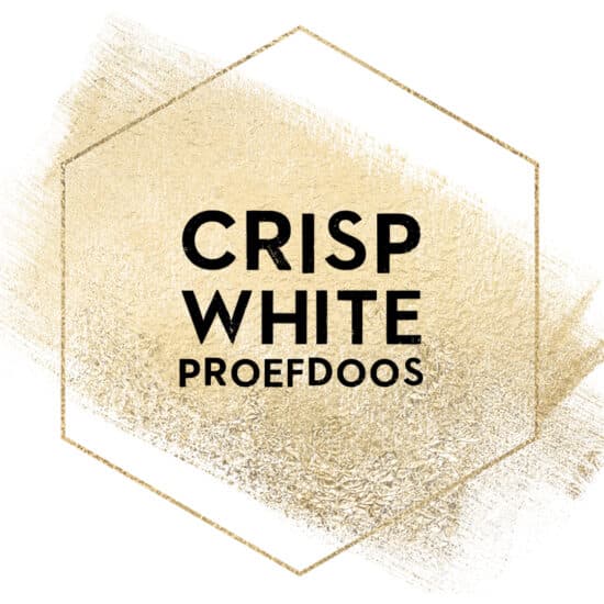 Crisp white proefdoos